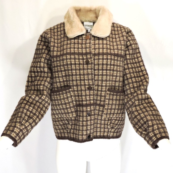 CYRUS ⚜WOMEN'S BROWN COMFORT FASHION JACKET
